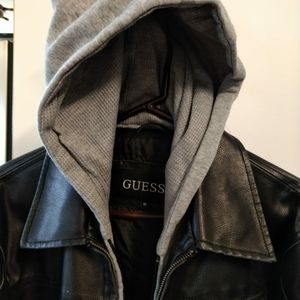 Faux leather jacket